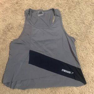 Gym shark work out tank top